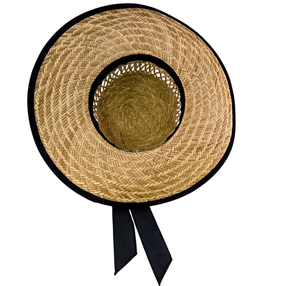 Women's Wide Brim Sun Hat Easter Garden Fishing Straw Ladies Beach Summer Spring - Picture 5 of 6